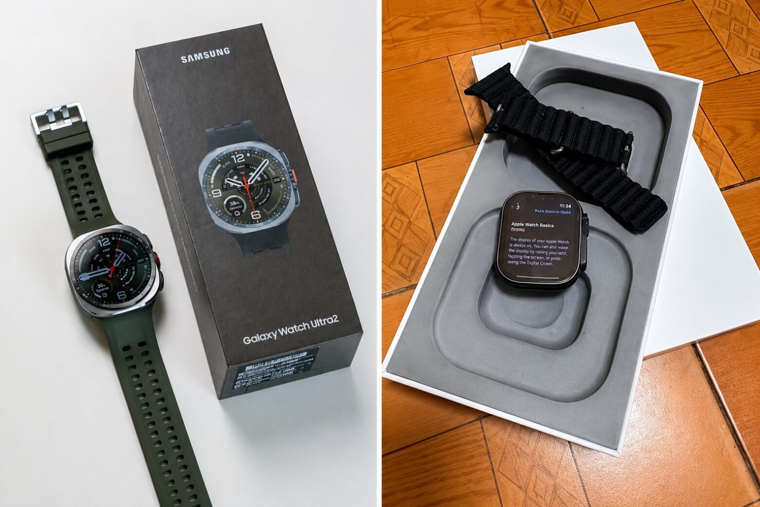 So sánh Samsung Galaxy Watch Ultra2 và Apple Watch Ultra 3 thực tế 13 So sánh Samsung Galaxy Watch Ultra2 và Apple Watch Ultra 3 chi phí