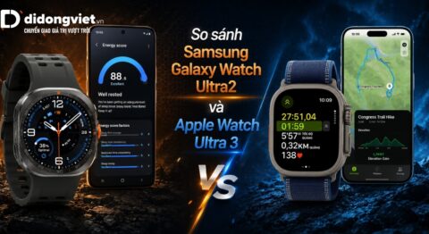 So sánh Samsung Galaxy Watch Ultra2 và Apple Watch Ultra 3