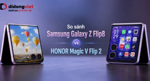 So sánh Samsung Galaxy Z Flip8 và HONOR Magic V Flip 2