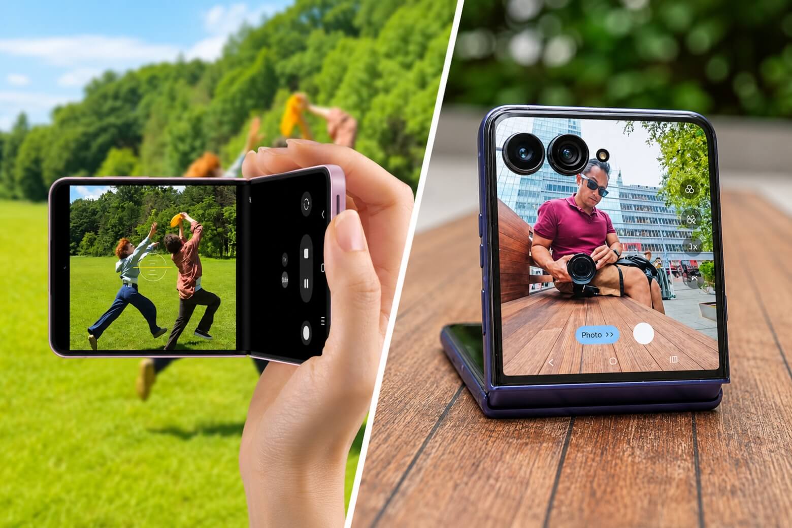 So sánh Samsung Galaxy Z Flip8 và Motorola Razr Ultra 2026: Chọn máy nào? 9 So sánh Samsung Galaxy Z Flip8 và Motorola Razr Ultra 2026 camera