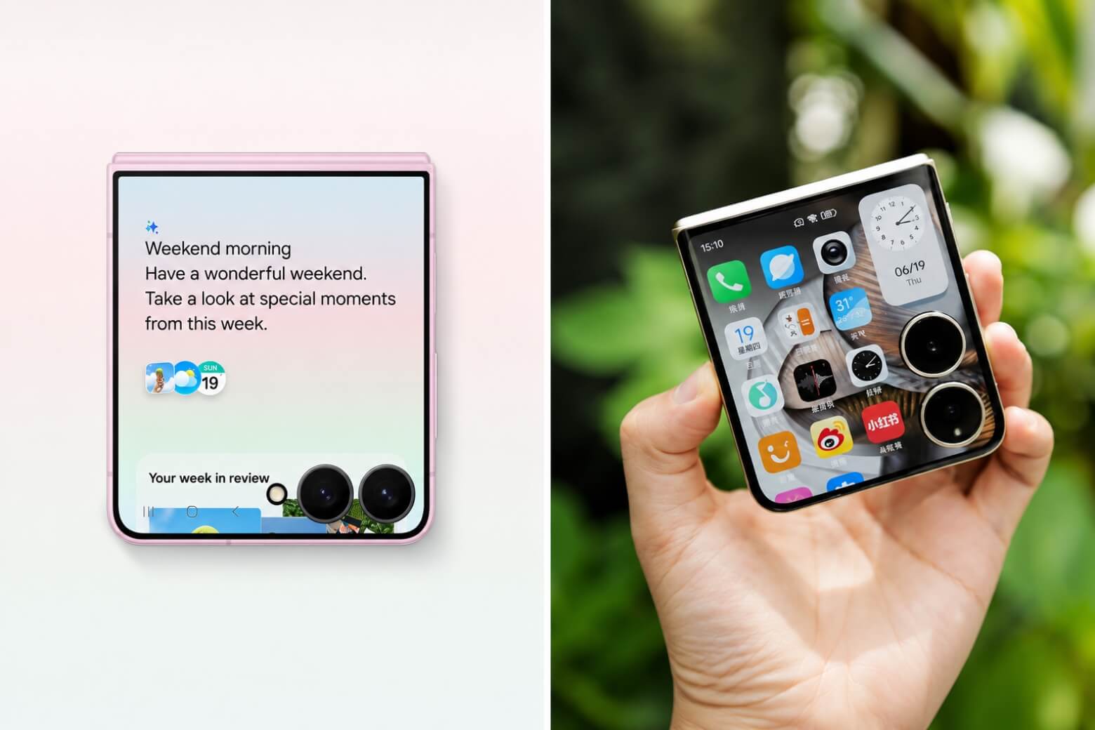 So sánh Samsung Galaxy Z Flip8 và Xiaomi MIX Flip 2: Điện thoại gập nào tốt hơn? 8 So sánh Samsung Galaxy Z Flip8 và Xiaomi MIX Flip 2 màn hình phụ
