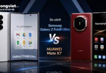 So sánh Samsung Galaxy Z Fold8 Ultra và HUAWEI Mate X7