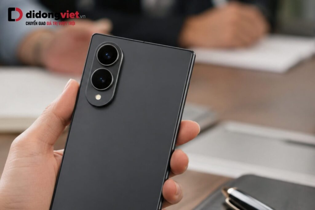 So sánh Samsung Z Fold8 Wide và Z Fold7: Nên chọn máy nào? 22 Galaxy Z Fold8 Wide với màn hình ngoài 5.5 inch tỷ lệ 16:10 mang đến trải nghiệm thao tác rộng rãi, gọn gàng và linh hoạt hơn.