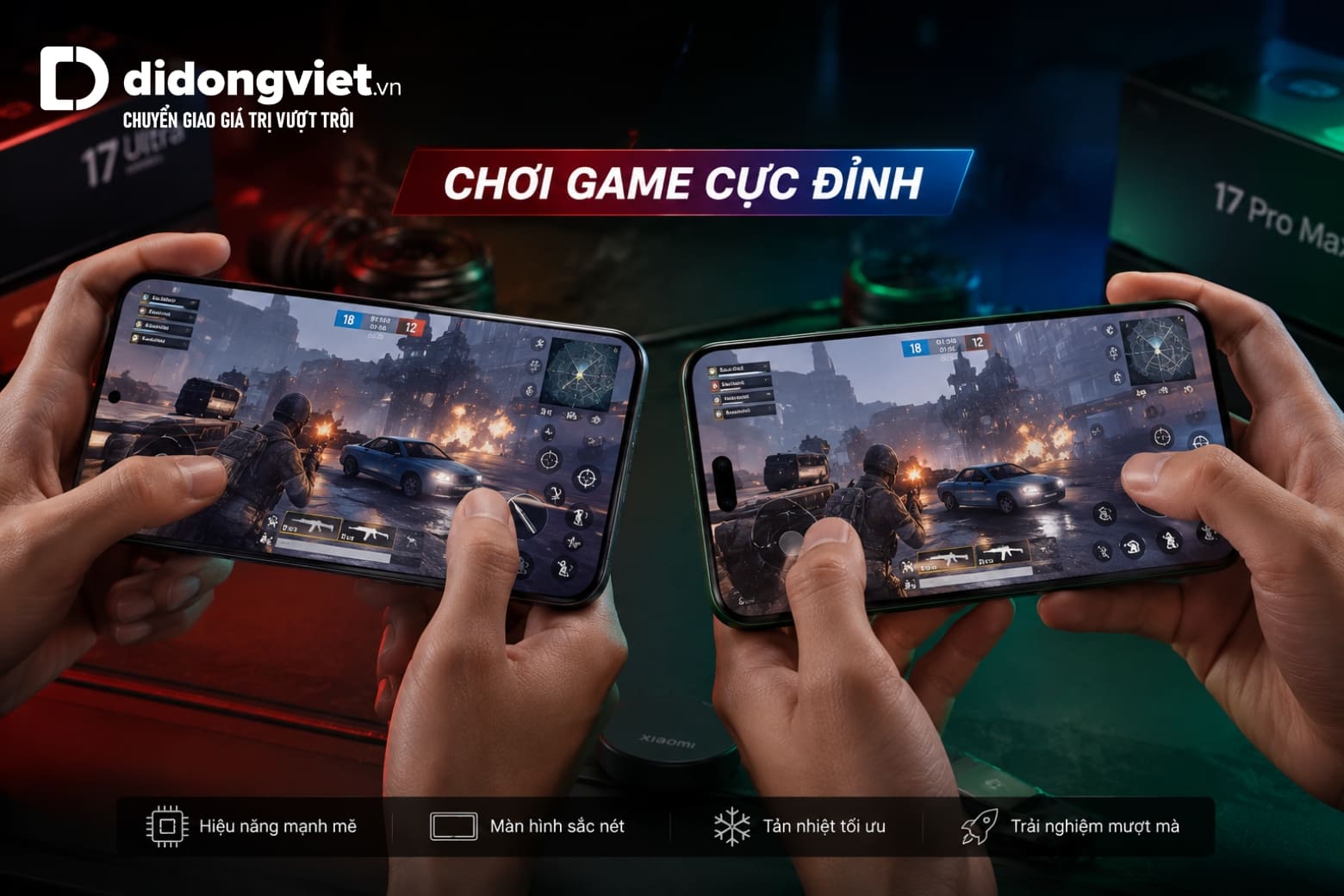 So sánh Xiaomi 17 Ultra và Xiaomi 17 Pro Max chi tiết để tìm flagship phù hợp 7 Màn hình cao cấp kết hợp tản nhiệt hiệu quả duy trì hiệu năng ổn định trong mọi tác vụ