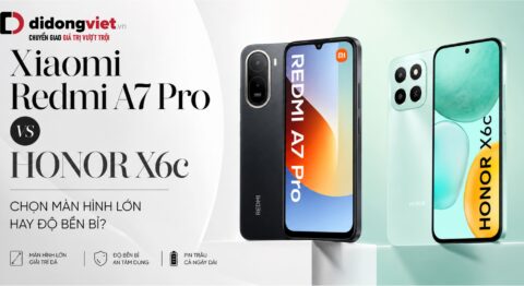 So sánh Xiaomi REDMI A7 Pro vs HONOR X6c: Chọn màn hình lớn hay độ bền bỉ So sánh Xiaomi Redmi A7 Pro vs Honor X6C
