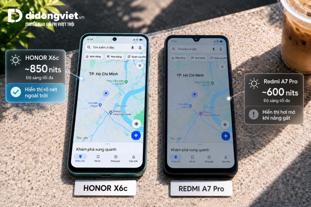 So sánh Xiaomi Redmi A7 Pro vs HONOR X6c: Chọn màn hình lớn hay độ bền bỉ 4 So sánh Xiaomi Redmi A7 Pro vs Honor X6C
