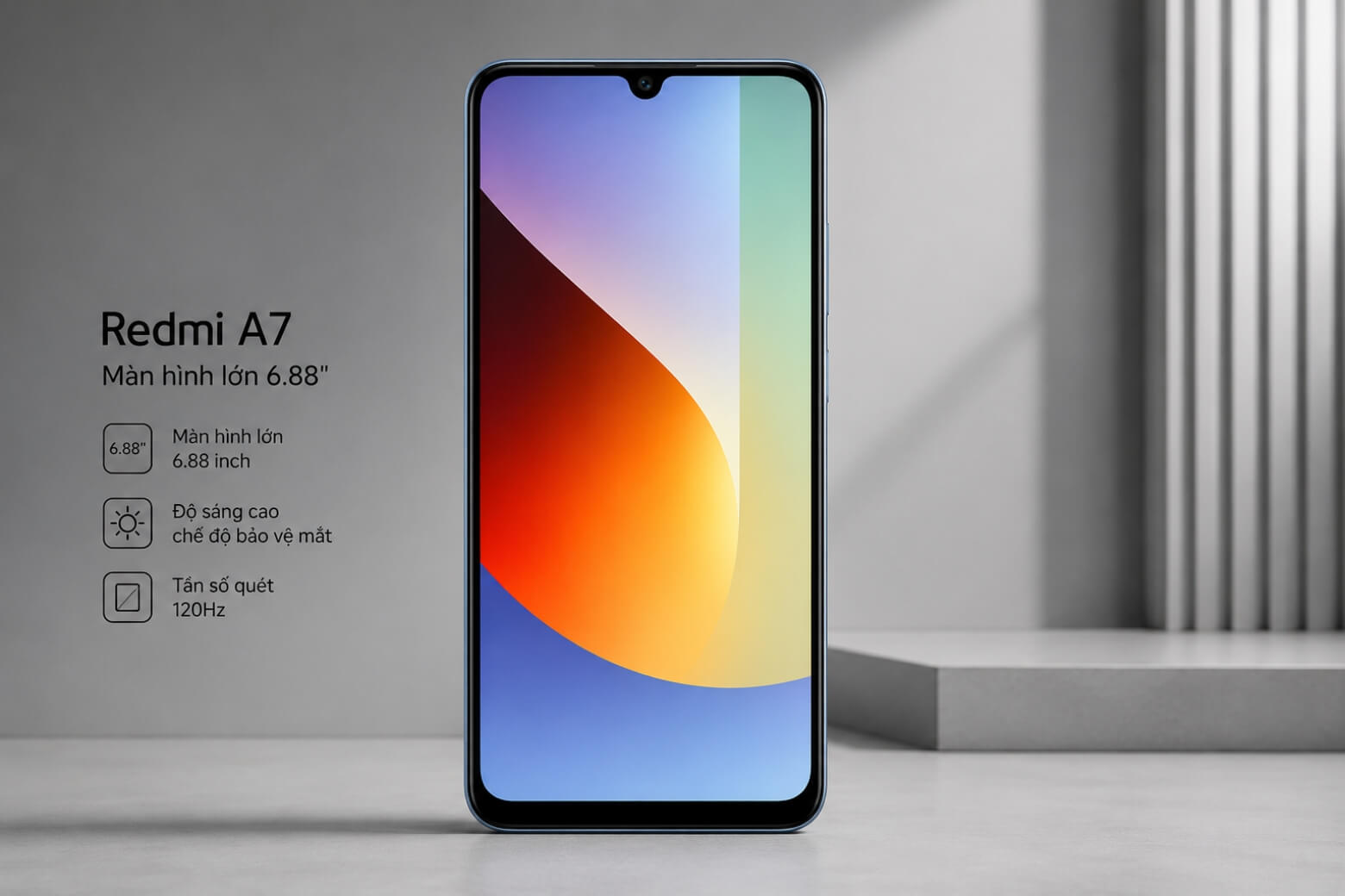 So sánh Xiaomi Redmi A7 và OPPO A6t: Đánh giá nên mua máy nào? 11 So sánh Xiaomi Redmi A7 và OPPO A6t về màn hình hiển thị