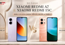 So sánh Xiaomi Redmi A7 và Xiaomi Redmi 15C: Đâu là lựa chọn tối ưu dưới 4 triệu? so sánh xiaomi redma7 và xiaomi redmi 15c