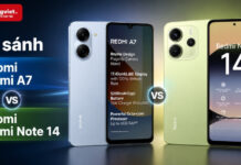 So sánh Xiaomi Redmi A7 và Xiaomi Redmi Note 14: Chênh 1-2 triệu có đáng để nâng cấp? so sánh xiaomi redmi a7 và Xiaomi Redmi Note 14