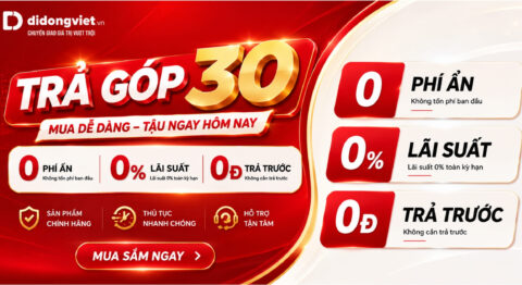 Trả Góp 30 Di Động Việt