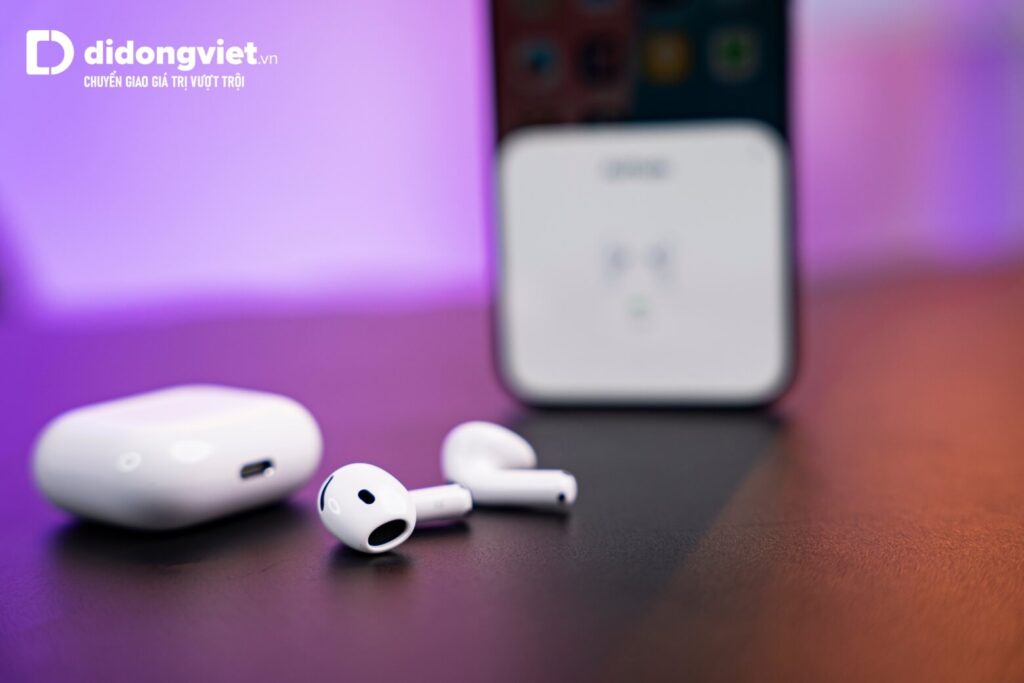 Trên tay AirPods 4: Giải mã cảm giác đeo và trải nghiệm chống ồn thực tế 12 Trên tay AirPods 4