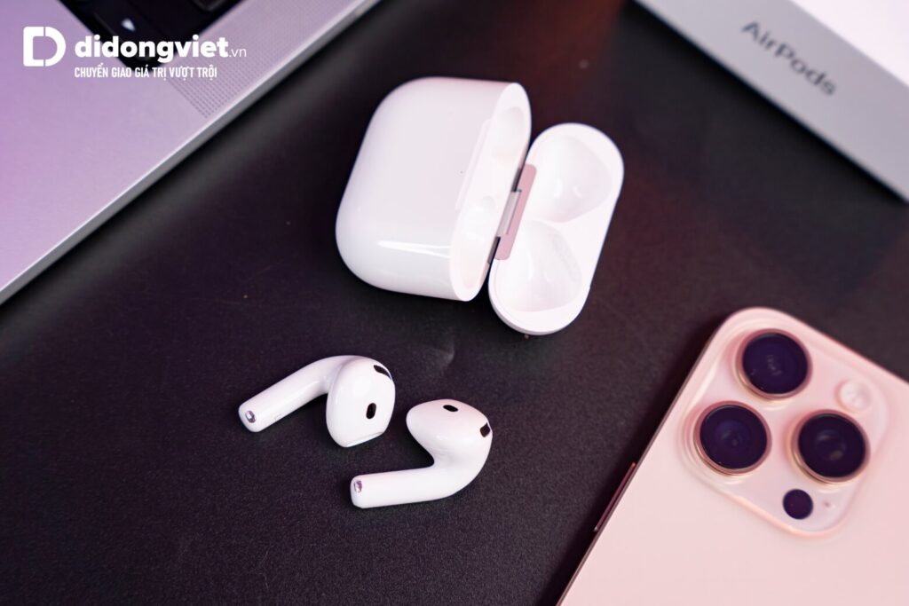 Trên tay AirPods 4: Giải mã cảm giác đeo và trải nghiệm chống ồn thực tế 8 Trên tay AirPods 4