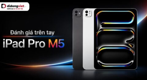 trên tay iPad Pro M5