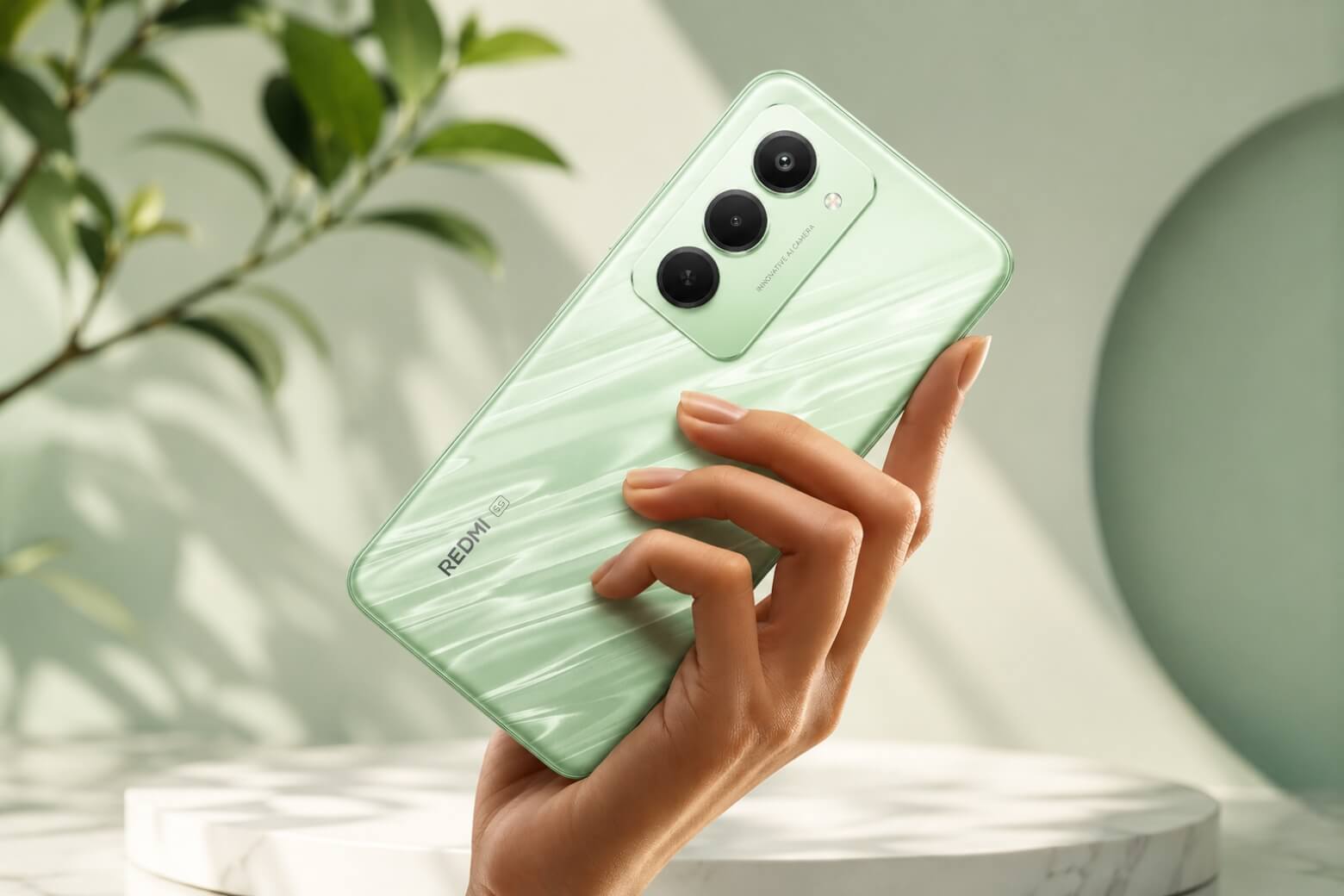 Trên tay REDMI 15 5G chi tiết thiết kế và trải nghiệm sử dụng 5 Trên tay Redmi 15 5G khung máy nhựa nguyên khối 217g