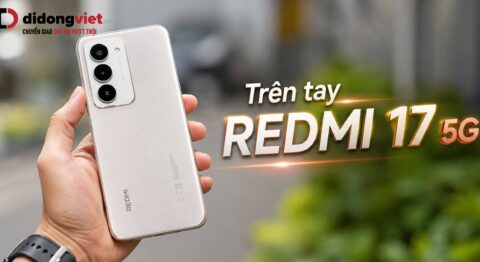 Đánh giá thiết kế và trải nghiệm cầm nắm thực tế REDMI 17 5G