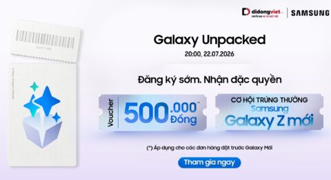 Đăng ký thông tin sớm điện thoại Gập Mới - Di Động Việt