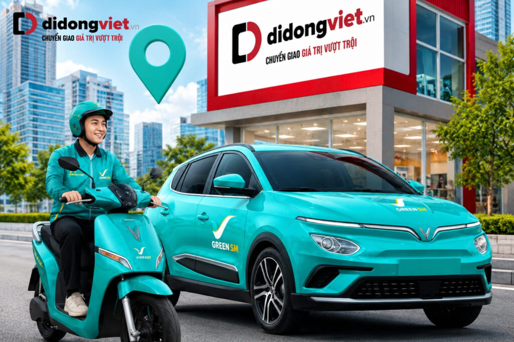 Di Động Việt hợp tác GREEN SM: Đặt Xanh SM đi mua sắm, nhận ngay ưu đãi giảm tới 15% 5 Di Động Việt hợp tác GREEN SM: Đặt Xanh SM đi mua sắm, nhận ngay ưu đãi giảm tới 15%