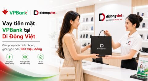 VPbank vay tiền mặt Di Động Việt