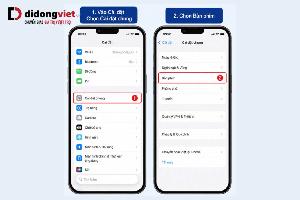 Cách cài đặt bàn phím tiếng Trung trên iPhone: Hướng dẫn chi tiết và lưu ý bảo mật 5 ban phim trung quoc cho iphone didongviet 1
