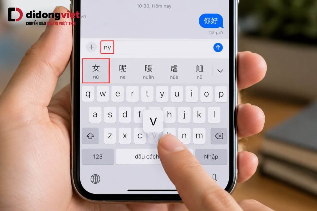 Cách cài đặt bàn phím tiếng Trung trên iPhone: Hướng dẫn chi tiết và lưu ý bảo mật 7 Cách gõ chữ u có hai chấm bằng phím v trên bàn phím iOS