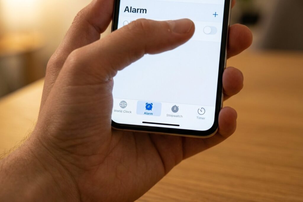 Cách cài báo thức trên iPhone nhanh chóng, chi tiết 9 bao thuc tren iphone cai dat bao thuc buoc 2 didongviet