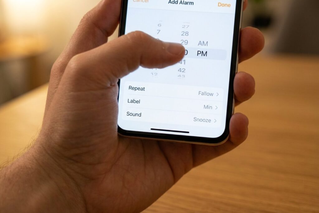 Cách cài báo thức trên iPhone nhanh chóng, chi tiết 10 bao thuc tren iphone cai dat bao thuc buoc 3 didongviet