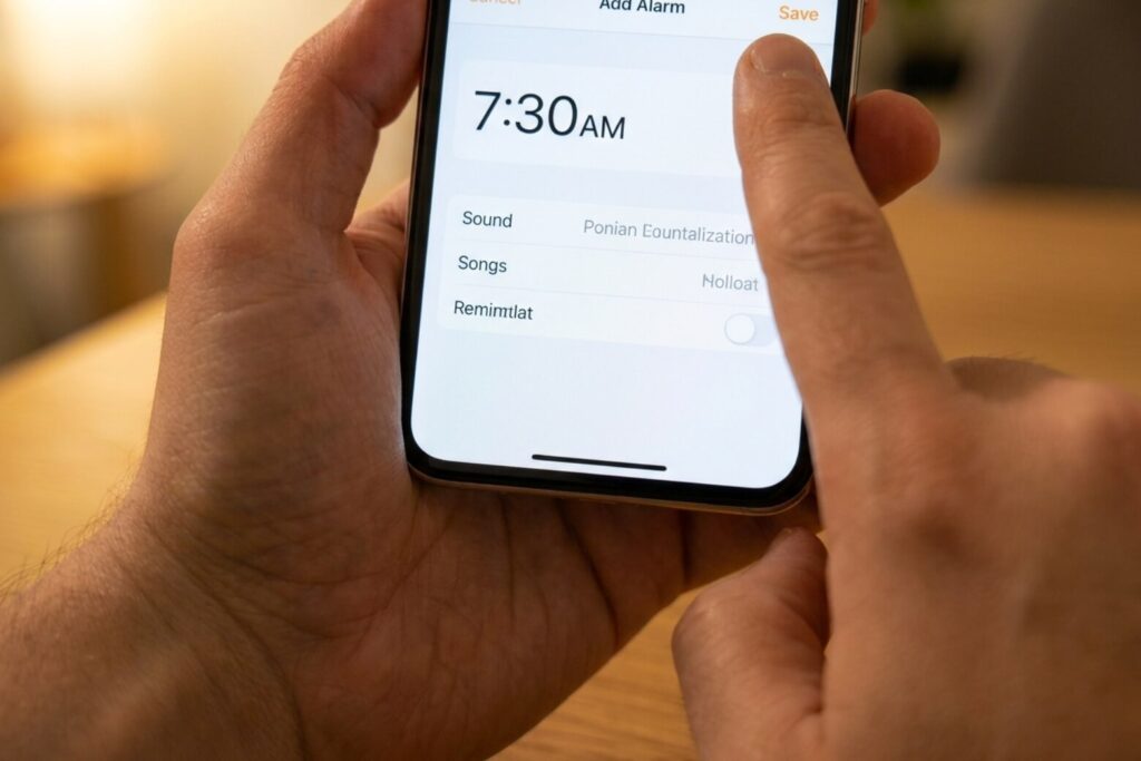 Cách cài báo thức trên iPhone nhanh chóng, chi tiết 12 bao thuc tren iphone cai dat bao thuc buoc 5 didongviet