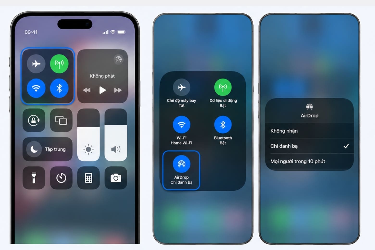 Cách đổi tên AirDrop trên iPhone nhanh chóng, chính xác 20 Bật AirDrop đúng cách để kiểm tra và sử dụng tên thiết bị mới