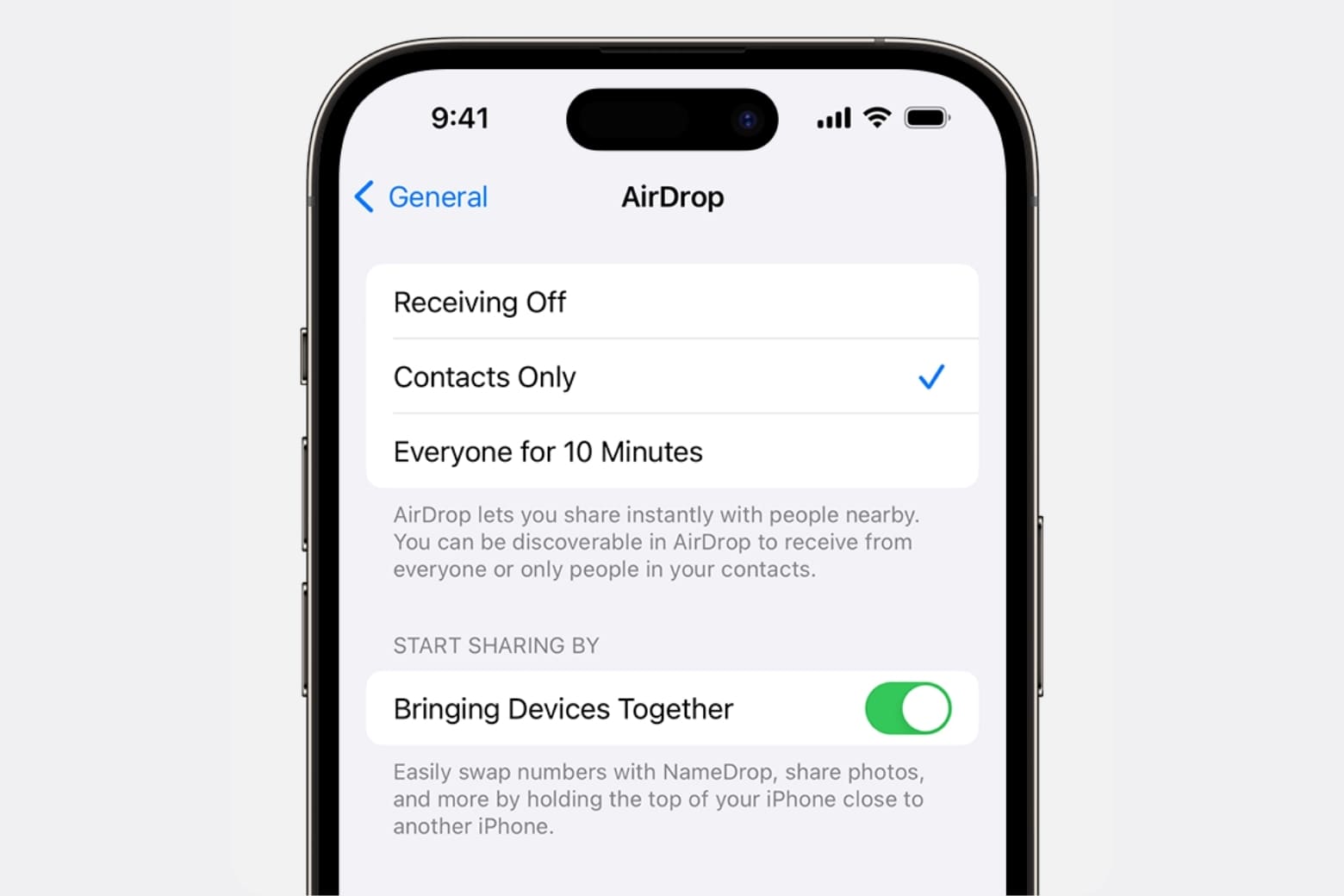 Cách đổi tên AirDrop trên iPhone nhanh chóng, chính xác 17 Tắt Điểm truy cập cá nhân để quá trình kết nối AirDrop diễn ra thuận lợi