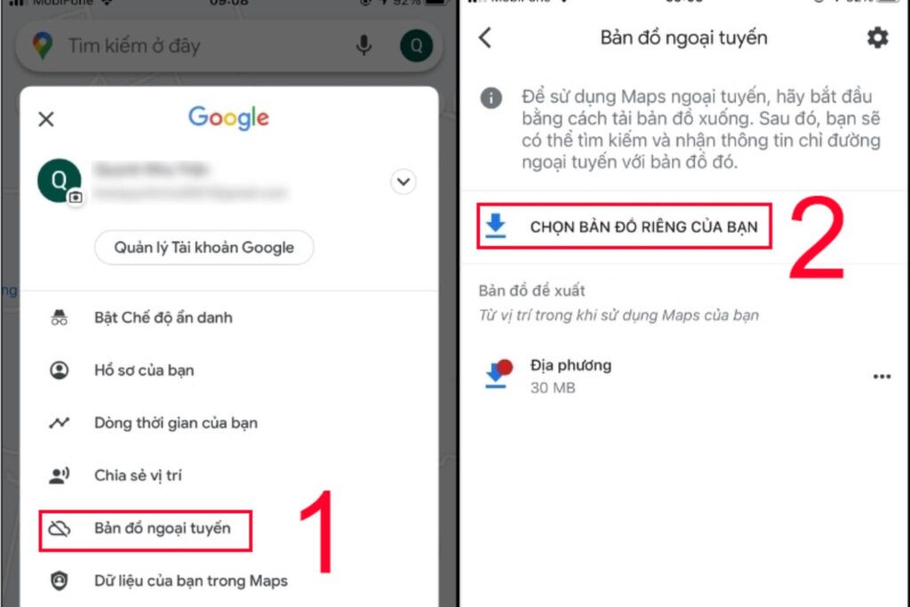 Cách giải phóng dung lượng OPPO cực đơn giản giúp máy chạy mượt mà 12 Vào Google Maps > ảnh đại diện > Bản đồ ngoại tuyến để xóa các khu vực không còn sử dụng.