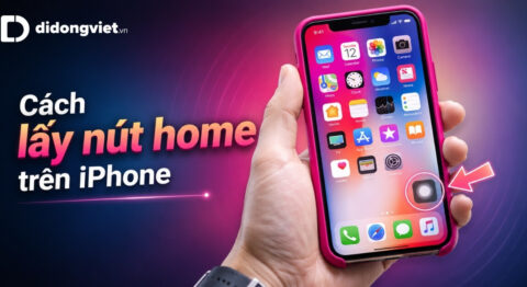 Cách lấy lại nút home trên iPhone (AssistiveTouch) cho người mới