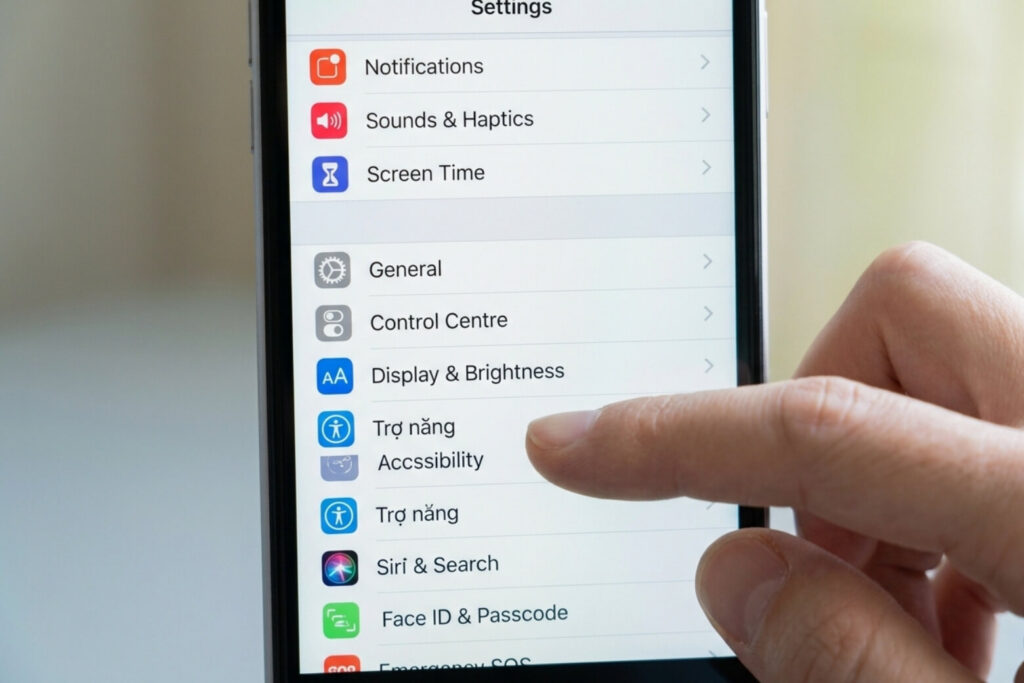 Cach Lay Nut Home Tren Iphone Tren Ios 13 Buoc 2 Didongviet