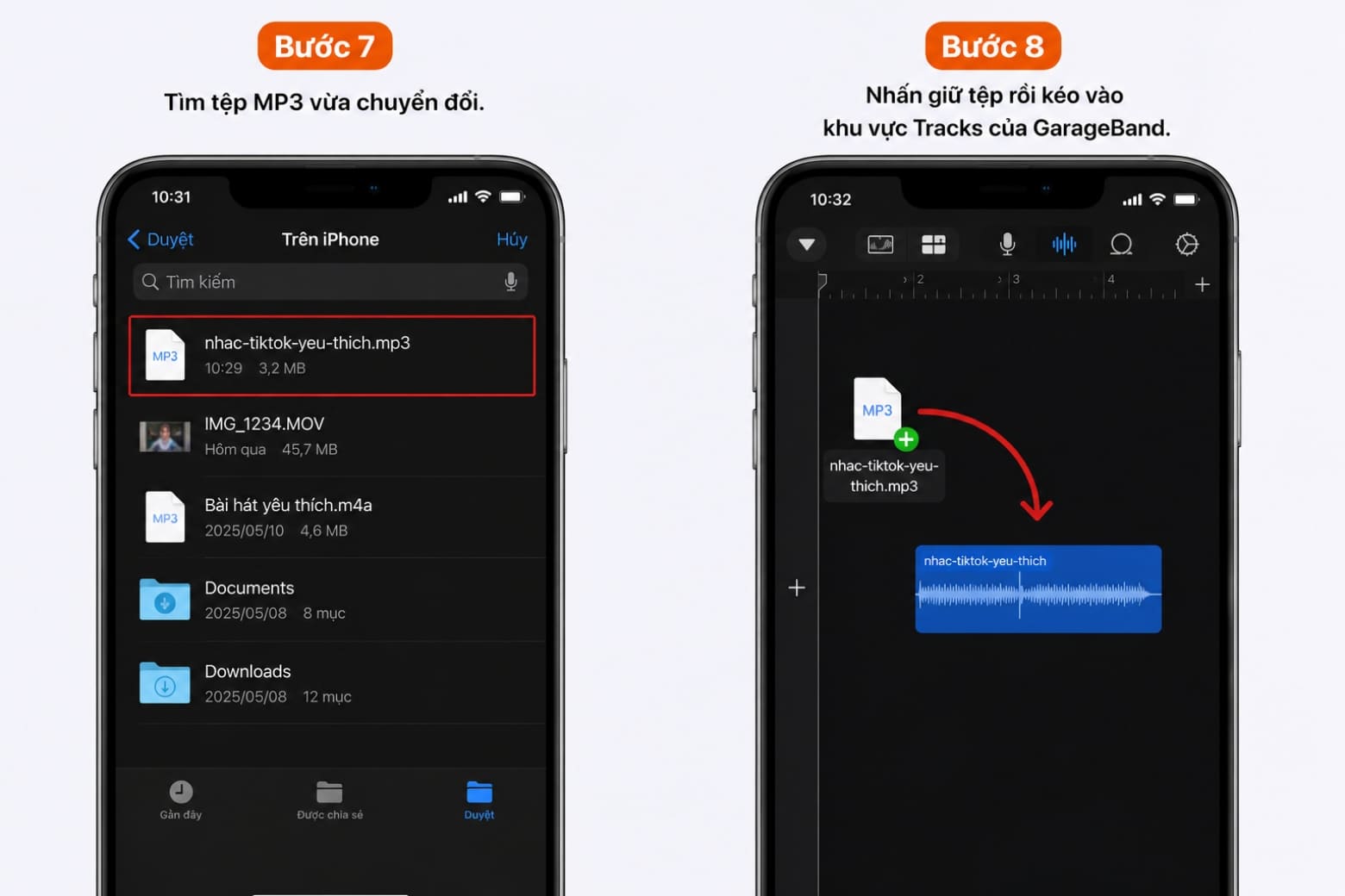 Cách lấy video TikTok làm nhạc chuông cho iPhone đơn giản 42 Bước 7 8