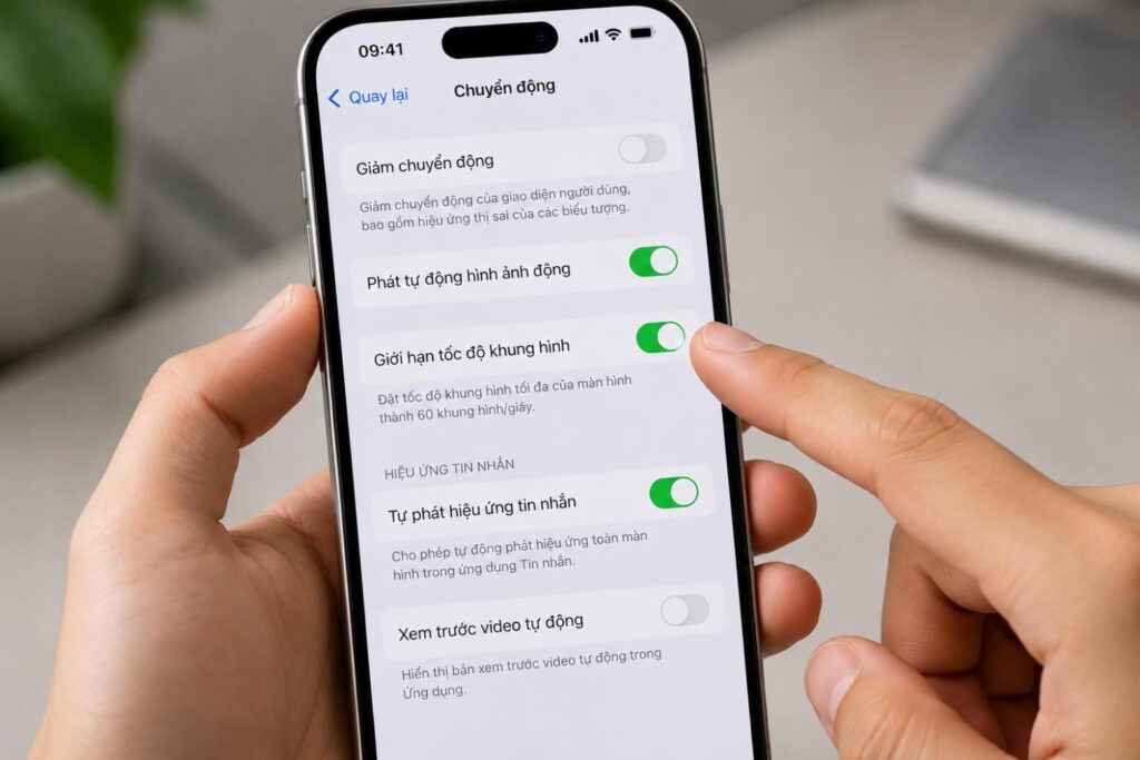Cách tiết kiệm pin iPhone 17 Pro: Tối ưu thời lượng, giữ trọn trải nghiệm 8 Cách tiết kiệm pin iPhone 17 Pro