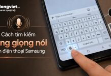 Cách tìm kiếm bằng giọng nói trên điện thoại Samsung (Cập nhật mới) Cách tìm kiếm bằng giọng nói trên điện thoại Samsung (Cập nhật mới nhất)