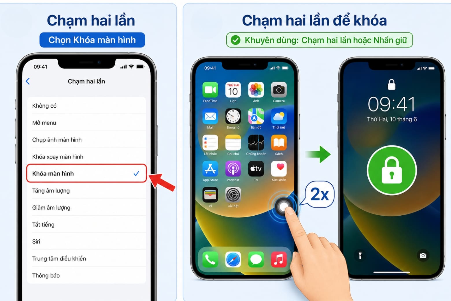 Cài đặt khoá màn hình iPhone bằng mật mã, Face ID 19 Khóa màn hình thuận tiện mà không cần thao tác phím vật lý