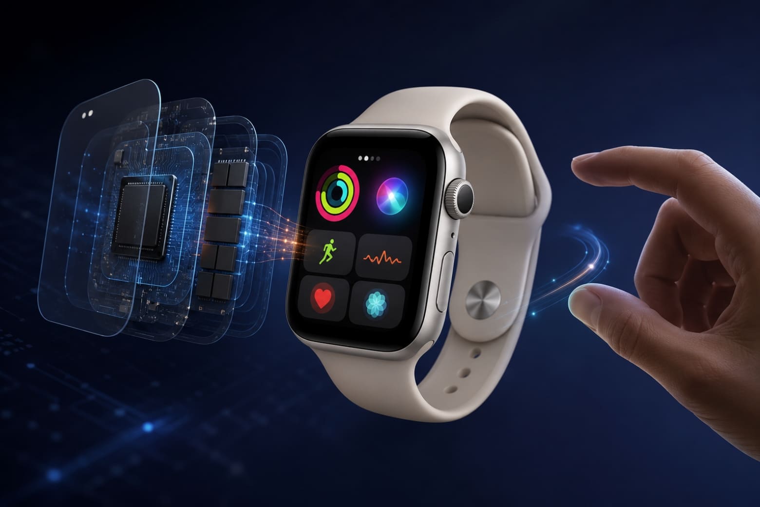 Cấu hình Apple Watch SE 3 chi tiết: Chip S10, màn hình Always-On 6 Chip S10 cùng bộ nhớ 64GB mang đến nền tảng xử lý mạnh mẽ cho mọi tác vụ