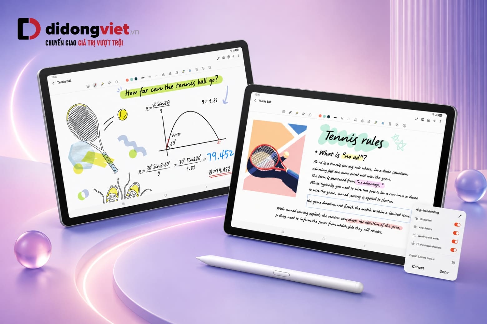 Cấu hình Samsung Tab S10 Lite: Chi tiết màn hình, RAM và pin 7 S Pen mở rộng cách sử dụng, biến Tab S10 Lite thành công cụ ghi chú tiện lợi