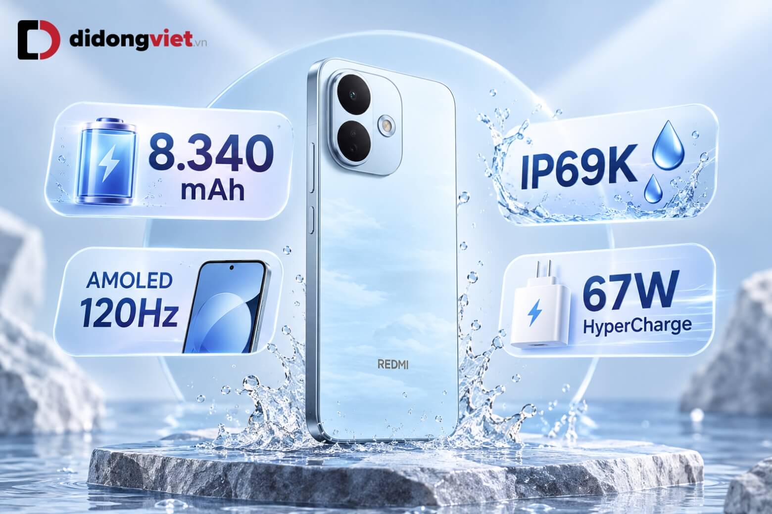 Có nên mua REDMI Note 17 Pro 5G: Phân tích ưu nhược điểm chi tiết 9 Có nên mua REDMI Note 17 Pro 5G nhờ pin 8.340 mAh bền bỉ
