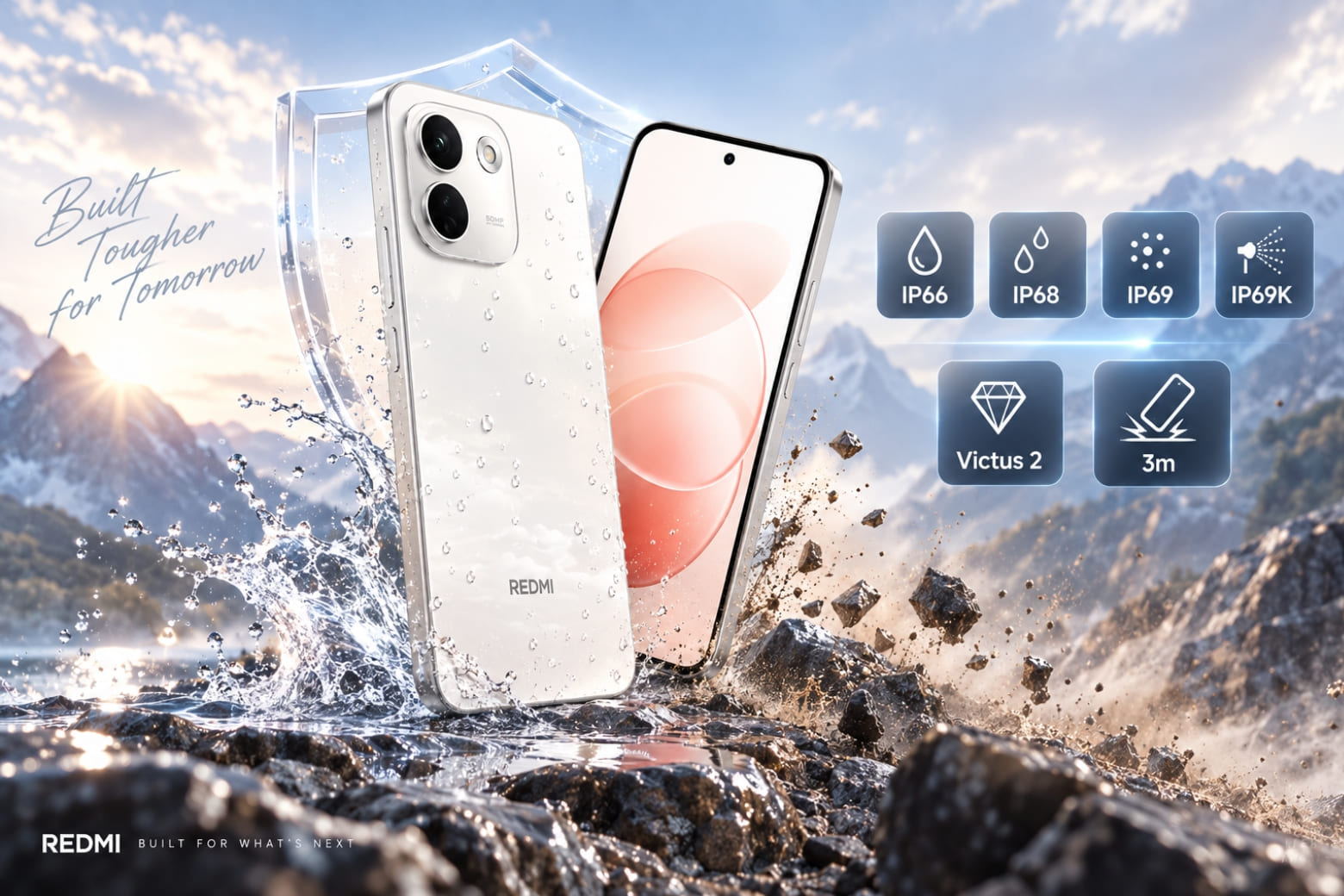 Có nên mua REDMI Note 17 Pro Max 5G? Ai nên mua? 15 Chuẩn IP cao và Victus 2 tăng khả năng bảo vệ thiết bị