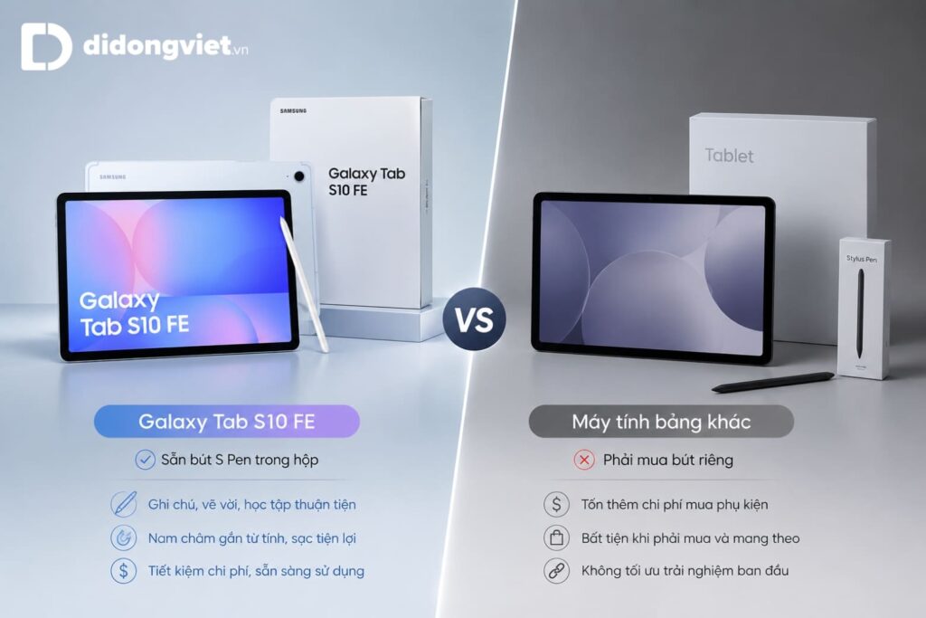 Có nên mua Samsung Tab S10 FE: Lựa chọn thực tế và những điểm cần lưu ý 4 có nên mua Samsung Tab S10 FE