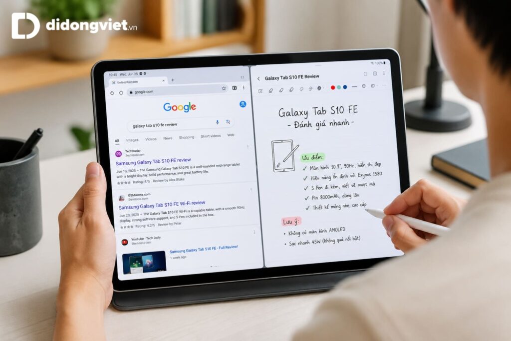 Có nên mua Samsung Tab S10 FE: Lựa chọn thực tế và những điểm cần lưu ý 5 có nên mua Samsung Tab S10 FE
