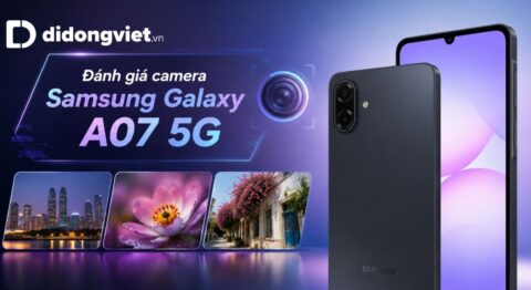 Đánh giá camera Samsung Galaxy A07 5G