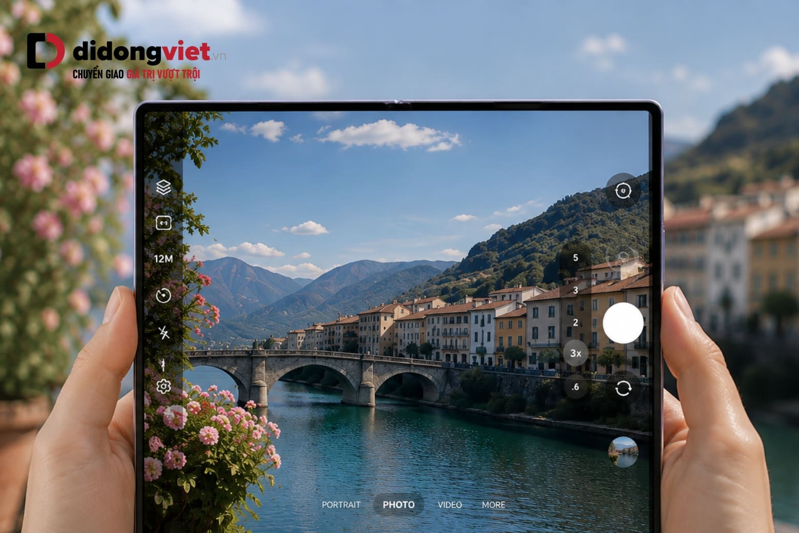 Đánh giá camera Samsung Z Fold8: Bộ đôi 50MP quay 8K có tốt? 7 Hai camera 50MP đáp ứng linh hoạt từ khoảnh khắc đời thường đến những khung hình rộng