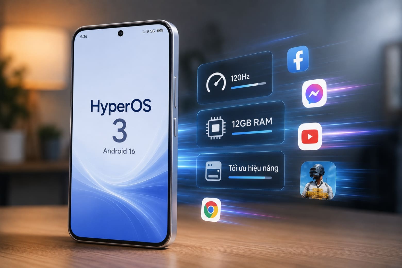 Đánh giá hiệu năng REDMI Note 17 Pro 5G: Có đủ mạnh không? 9 HyperOS 3 kết hợp Android 16 góp phần tối ưu thao tác và trải nghiệm sử dụng