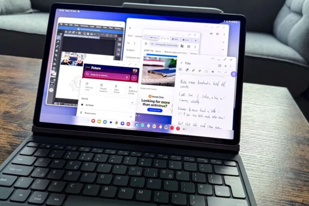 Đánh giá hiệu năng Samsung Tab S10 Plus thực tế: Có thể thay thế laptop? 8 Đánh giá hiệu năng Samsung Tab S10 Plus thực tế - đa nhiệm samsung DeX