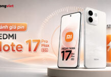 Đánh giá pin REDMI Note 17 Pro Max 5G: Thời lượng SOT thực tế và tốc độ sạc 100W