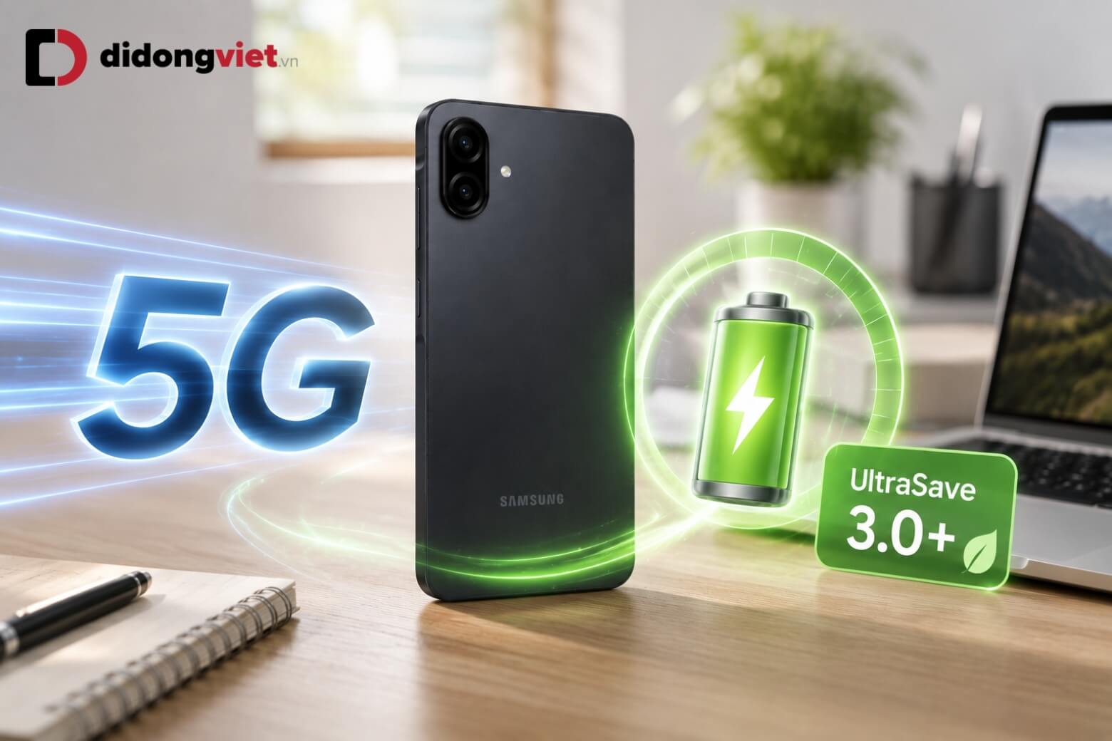 Đánh giá pin Samsung Galaxy A07 5G: Thời lượng và tốc độ sạc 8 Đánh giá pin Samsung Galaxy A07 5G khi bật kết nối 5G
