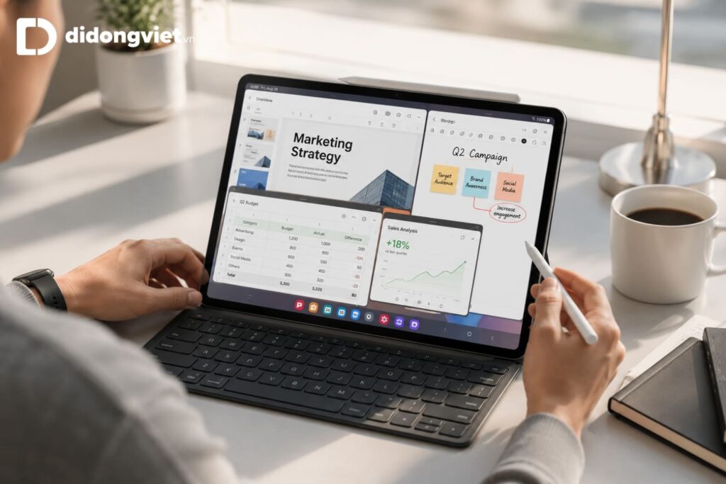 Đánh giá pin Samsung Galaxy Tab S10 Plus: Dung lượng 10.090 mAh đáp ứng nhu cầu thực tế ra sao? 4 Đánh giá pin Samsung Galaxy Tab S10 Plus