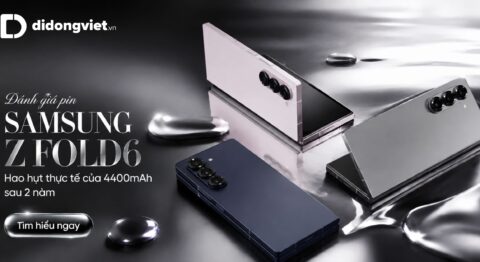 đánh giá Pin samsung z fold6